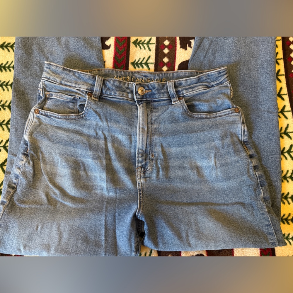 American Eagle Outfitters Light Blue Skinny Jeans - Picture 3 of 5